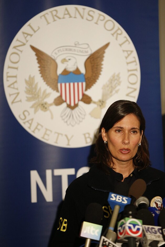 Deborah Hersman van de NTSB.