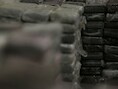 Een deel van de 1,3 ton inbeslaggenomen cocaïne.