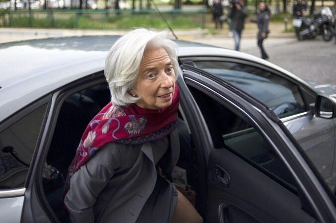 IMF-topvrouw Christine Lagarde.