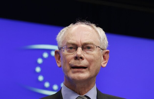 Europees president Herman Van Rompuy.