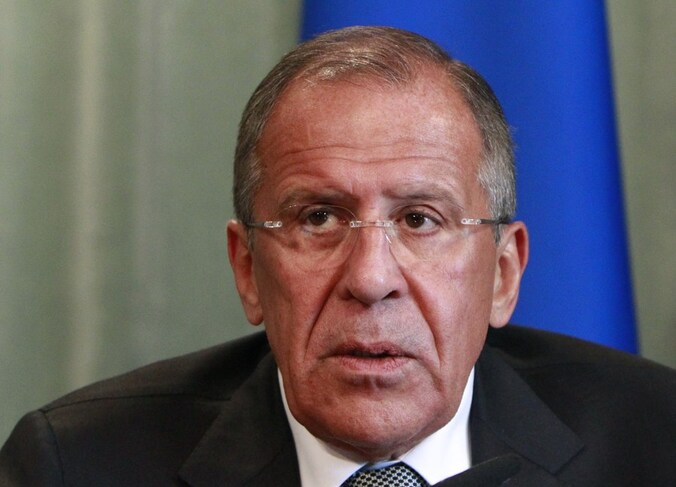 De Russische minister van Buitenlandse Zaken Sergey Lavrov.