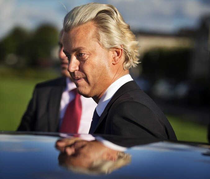 PVV-leider Geert Wilders.