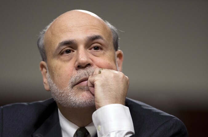 Ben Bernanke, voorzitter van de Amerikaanse centrale bank.
