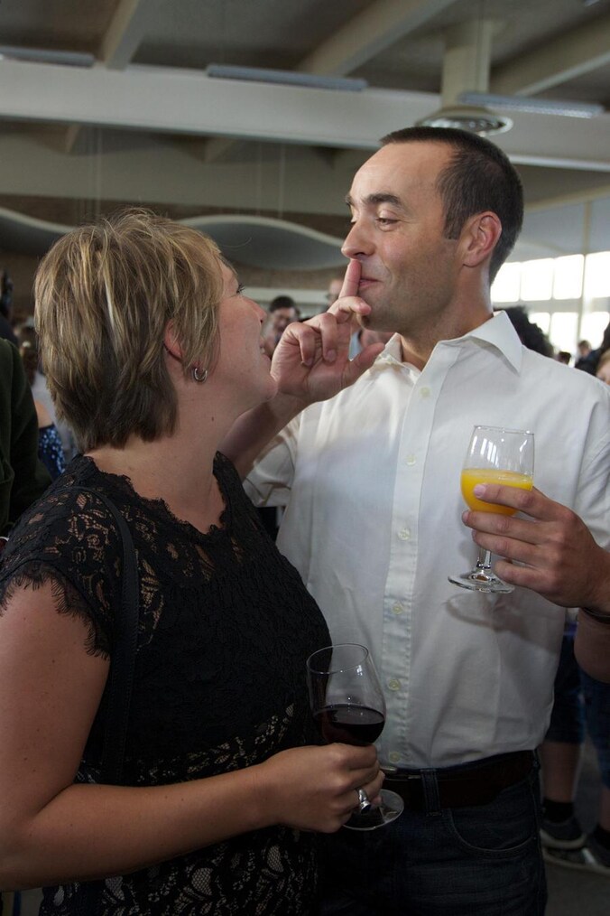 Caroline Gennez en Bruno Tobback.