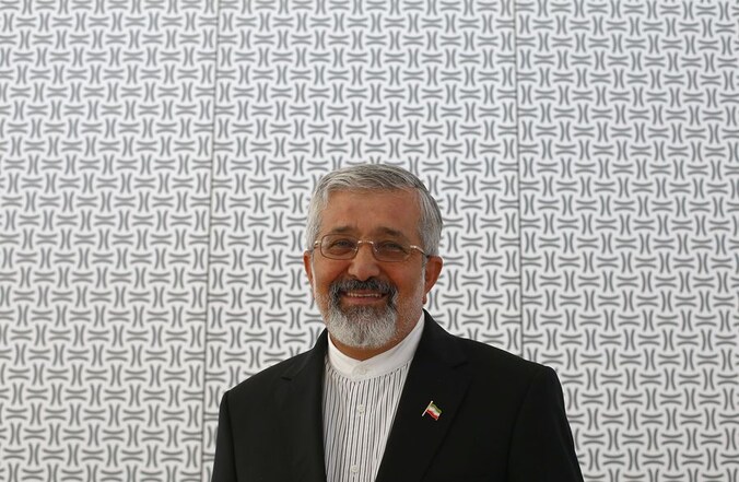 Iraans afgevaardigde voor het IAEA, Ali Ashgar Soltanieh.