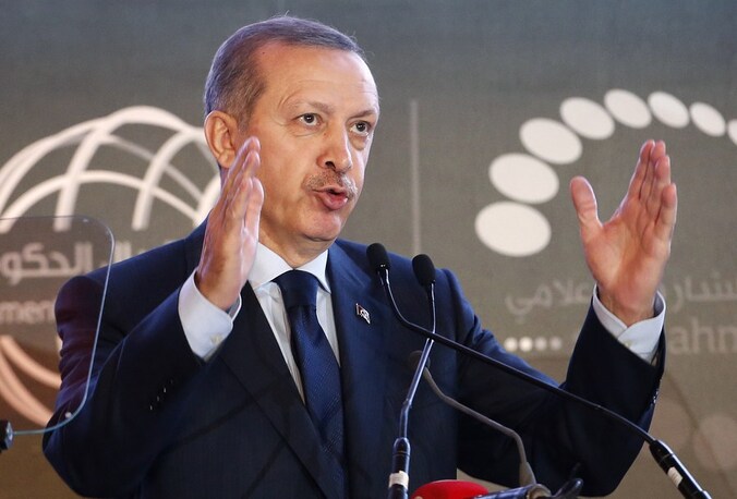 De Turkse premier Erdogan.