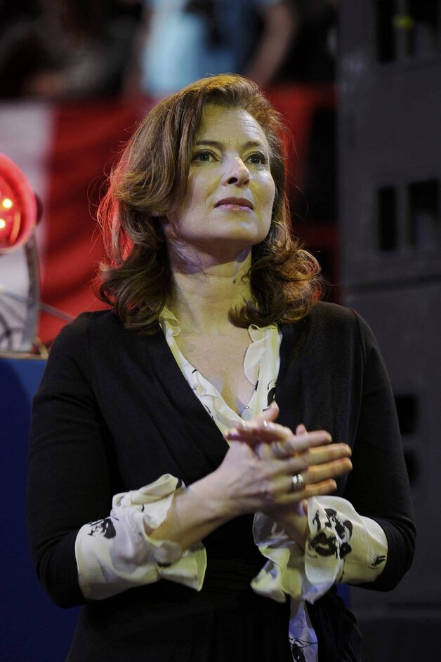 Partner Valérie Trierweiller.