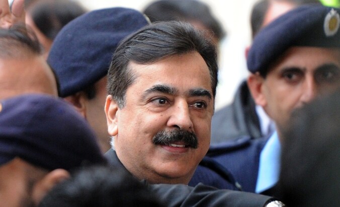 Pakistaanse premier Yousuf Raza Gilani