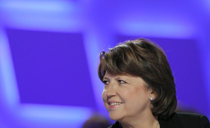 Martine Aubry.