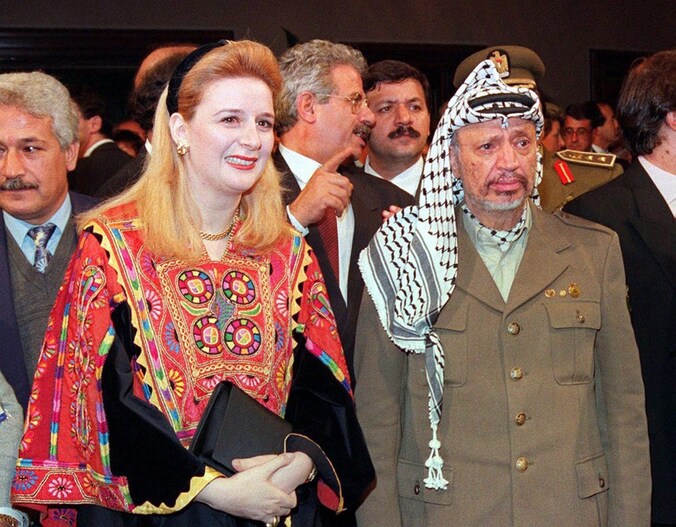 Yasser en zijn vrouw Soeha.