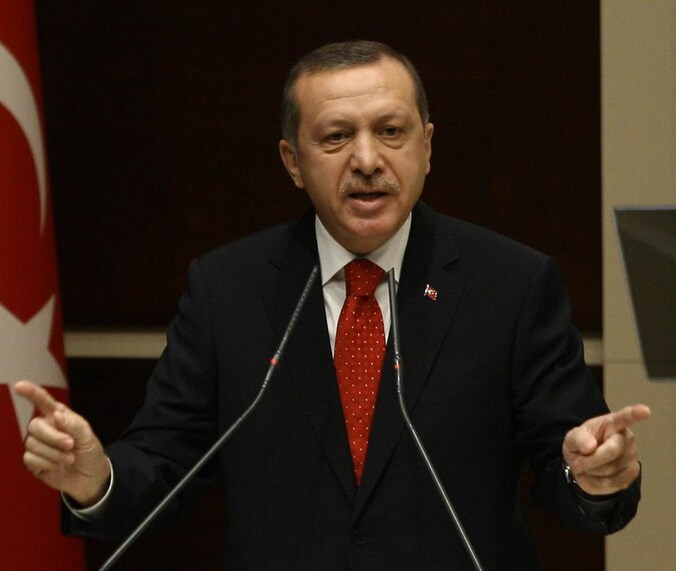 De Turkse premier Erdogan