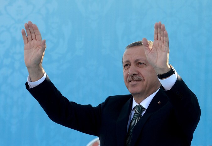 De Turkse premier Recep Tayyip Erdogan