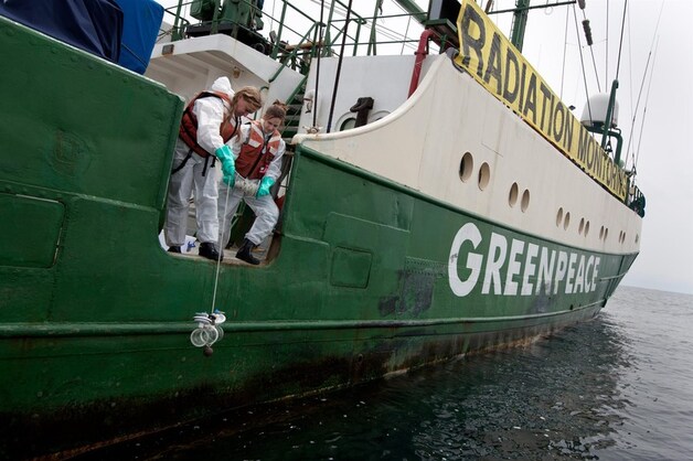 Ook activisten van Greenpeace voerden onlangs testen uit.