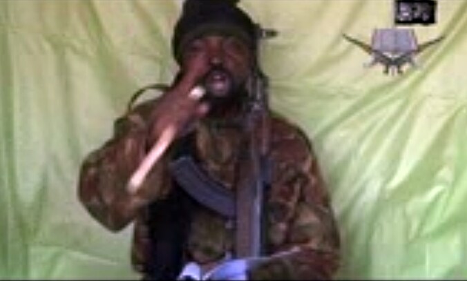 Abubakar Shekau, leider van Boko Haram.