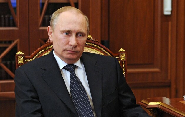 De Russische president Vladimir Poetin.