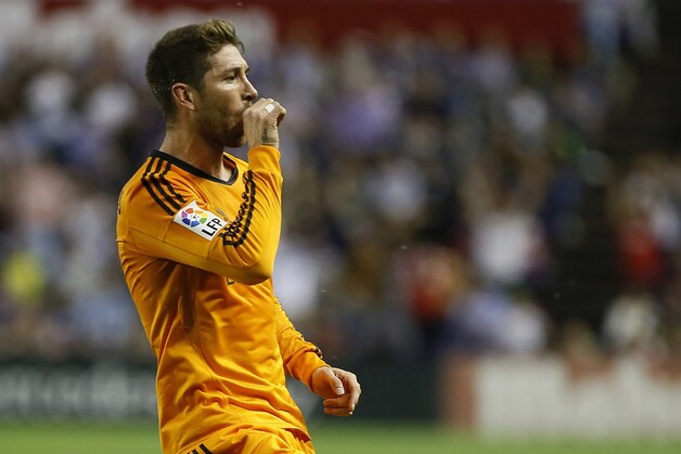 ...dus nam Sergio Ramos de rol van doelpuntenmaker (andermaal) op zich.