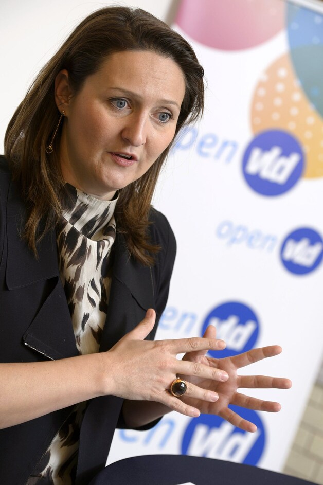 Open Vld-voorzitster Gwendolyn Rutten.