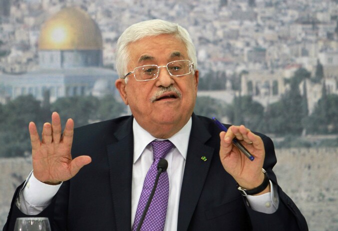 De Palestijnse president Mahmoud Abbas.