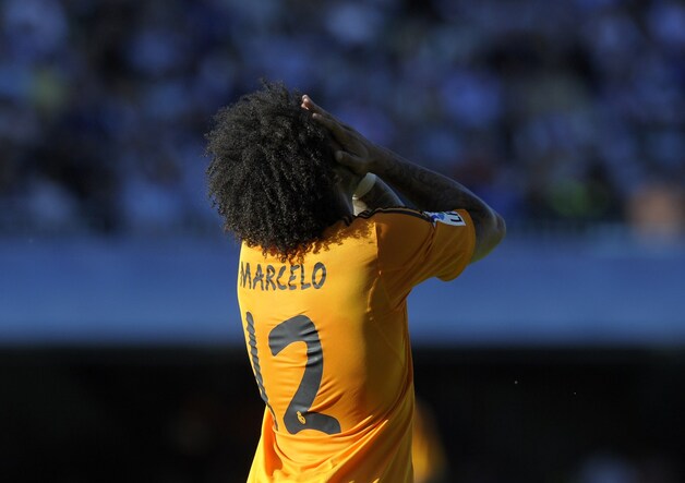 Marcelo en Real Madrid beleefden geen leuke avond in Galicië.