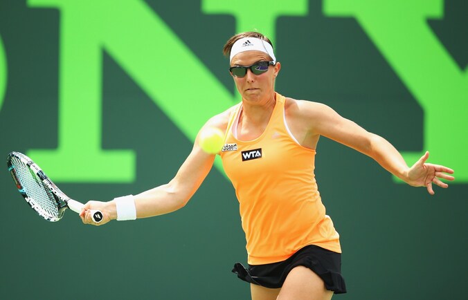 Kirsten Flipkens consolideert haar 23e plaats op de WTA-Ranking en blijft de beste Belgische tennisster van het moment.