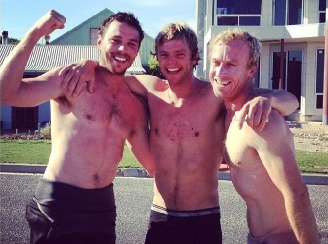 Andrew McLeod, Tyrone Swan en Sam Jervis