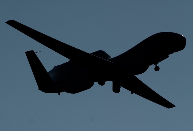 Een observatiedrone (archief)