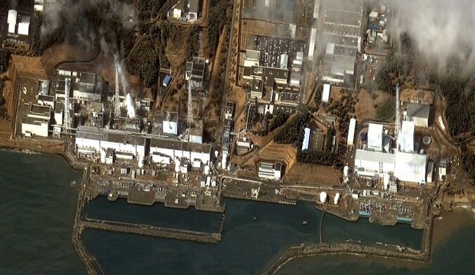 Fukushima vóór de aardbeving en de tsunami.