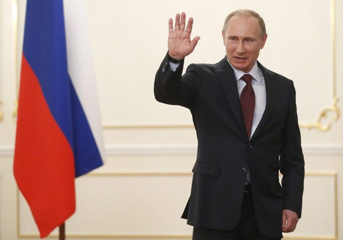 De Russische president Vladimir Poetin