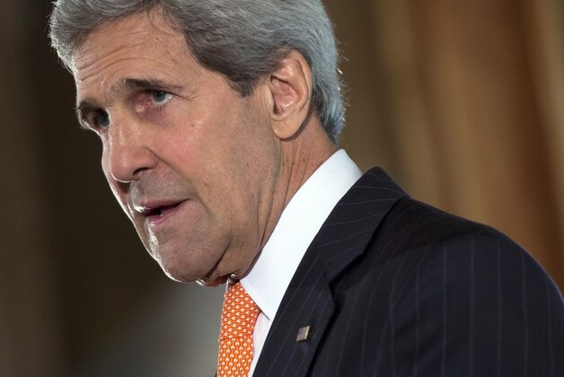 De Amerikaanse minister van Buitenlandse Zaken John Kerry.