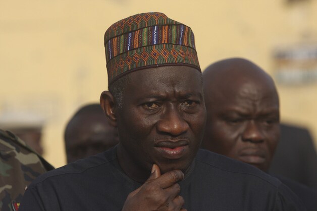De Nigeriaanse president Goodluck Jonathan.