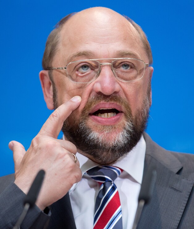 De Europese sociaaldemocraat Martin Schulz.