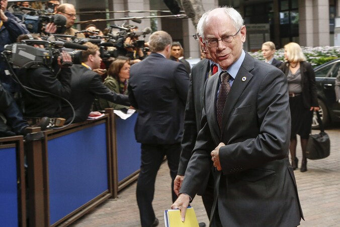 Europees president Herman Van Rompuy.