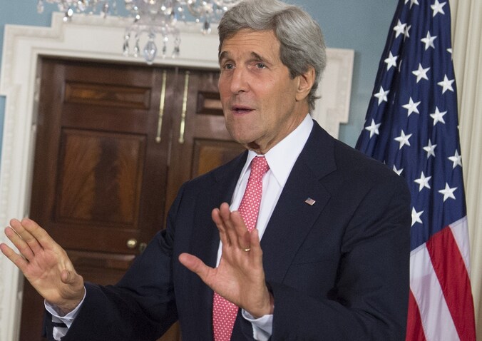 John Kerry, Buitenlandminister van de VS.