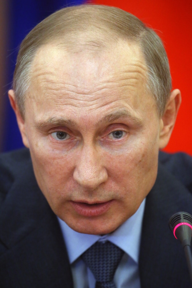 De Russische president Vladimir Poetin.