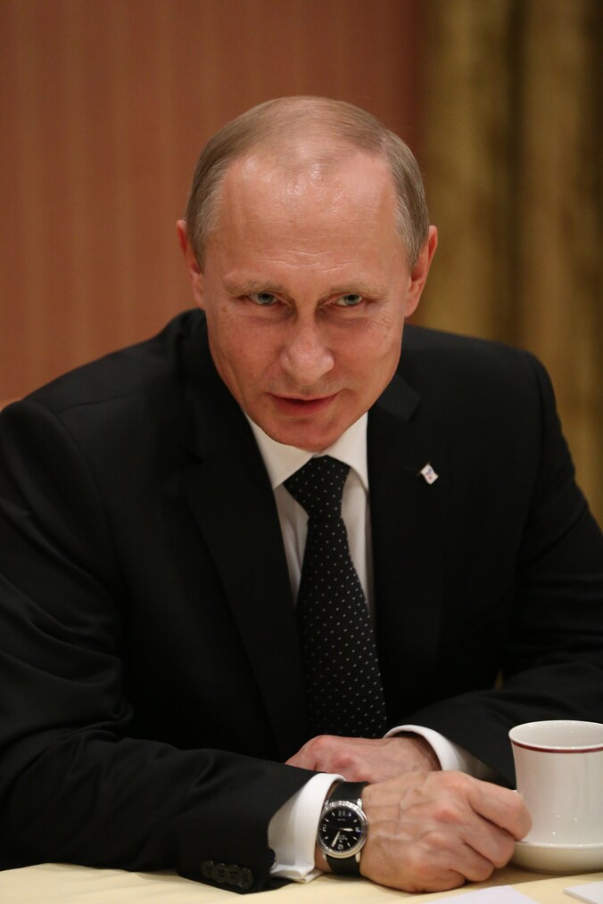 Russisch president Vladimir Poetin.
