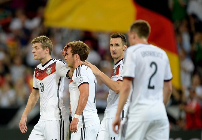 De Mannschaft won met 6-1 tegen Armenië.
