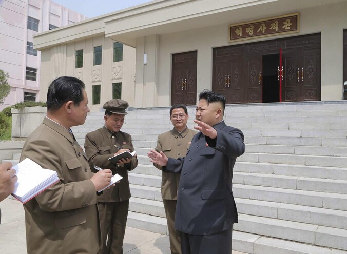De Noord-Koreaanse leider Kim Jong-un.