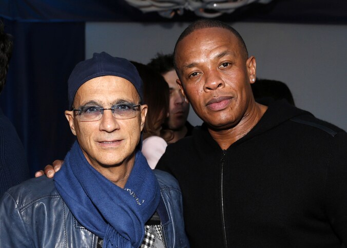 Jimmy Iovine en Dr. Dre.