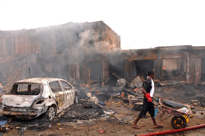 Vorige week vielen er nog meer dan 118 doden bij een dubbele aanslag op een markt in de Centraal-Nigeriaanse stad, Jos.