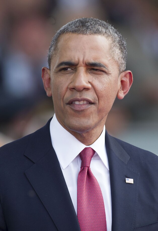 De Amerikaanse president Barack Obama.