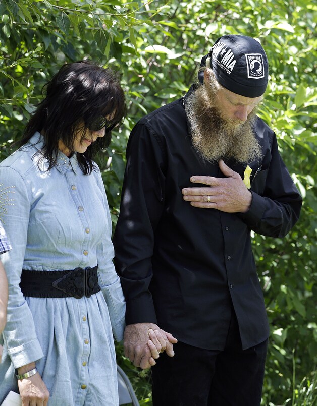 Bob en Jani Bergdahl, de ouders van de vrijgelaten Amerikaanse militair.