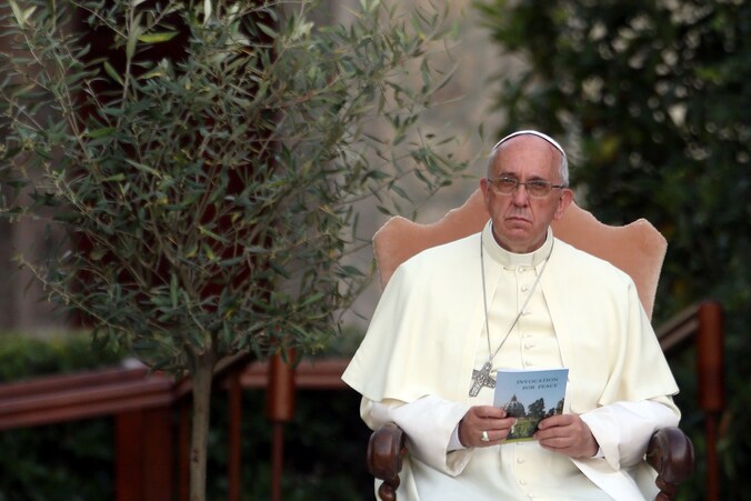 Paus Franciscus.