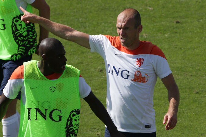 Arjen Robben (rechts).