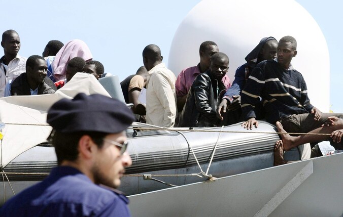 Alleen op pinkstermaandag kwamen meer dan 2.600 vluchtelingen in Italië aan.