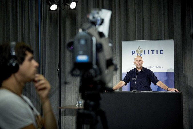 Arie de Bruijn, coördinator van de forensische specialisten.