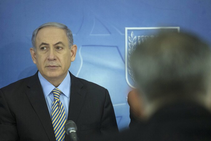 De Israëlische premier Benjamin Netanyahu.