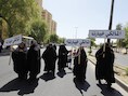 'al-Maliki is onze keuze' Iraakse vrouwen in Bagdad.