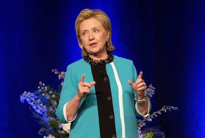 Voormalig minister van Buitenlandse Zaken voor de Verenigde Staten, Hillary Clinton.