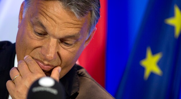 De Hongaarse premier Viktor Orban.