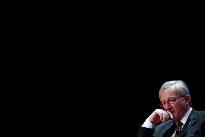 De beoogde voorzitter van de Europese commissie in Brussel, Jean-Claude Juncker.